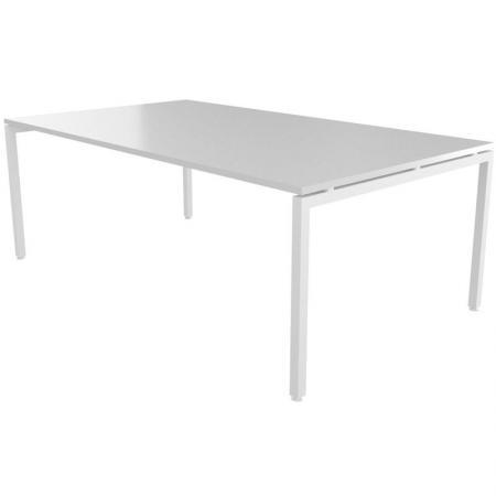 Стол для переговоров Steel 11703 (белый, 2400х1200х760 мм)